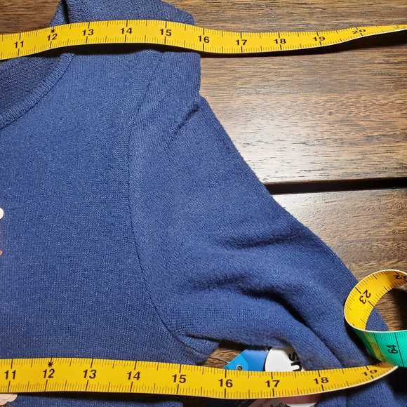 Arizona Jean Co 2XL Plus Long Sleeved Plush Knit Top "Non Stop Fun" NWT - Picture 7 of 8